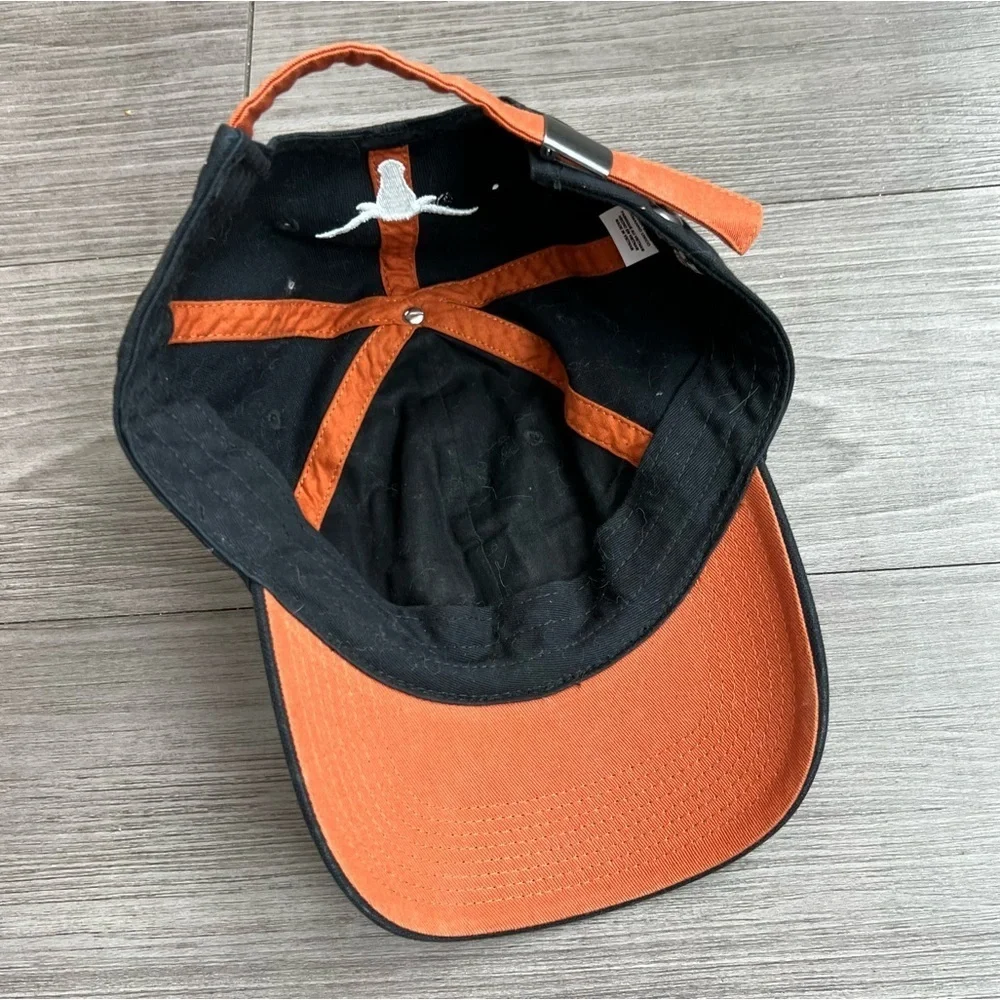 Texas Longhorns UT Black Nike Cotton Canvas Baseball Hat